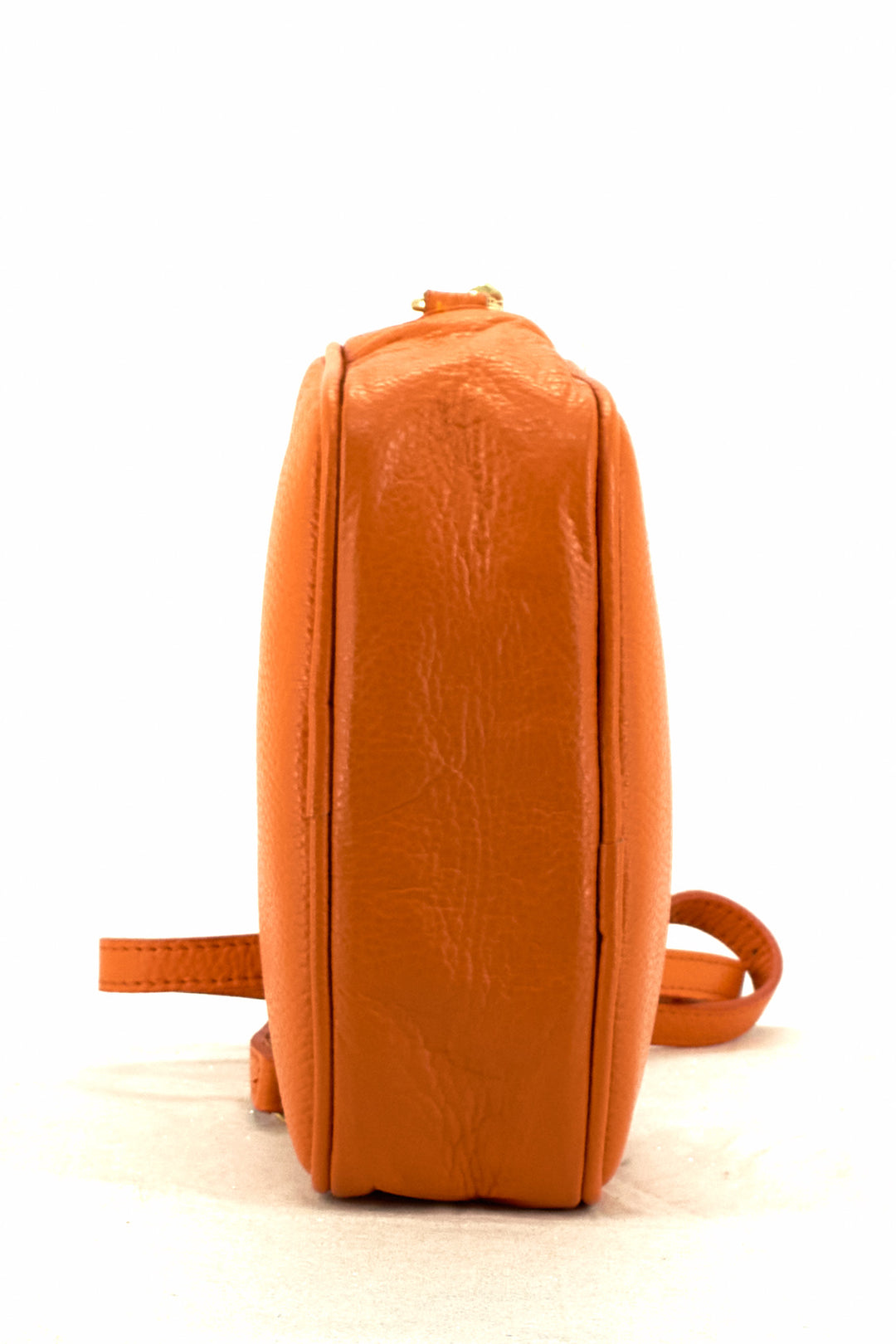 Sac Alma En Cuir Italien Orange – Borse In Pelle, Fait Main En Italie