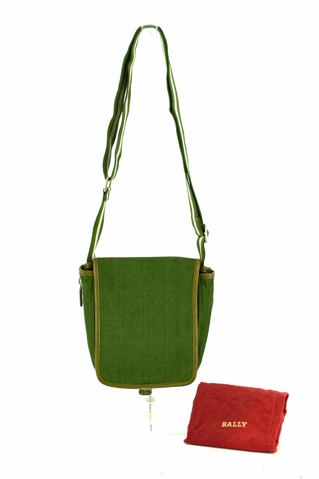 Bally Green Expandable Crossbody – Your Sister's Closet
